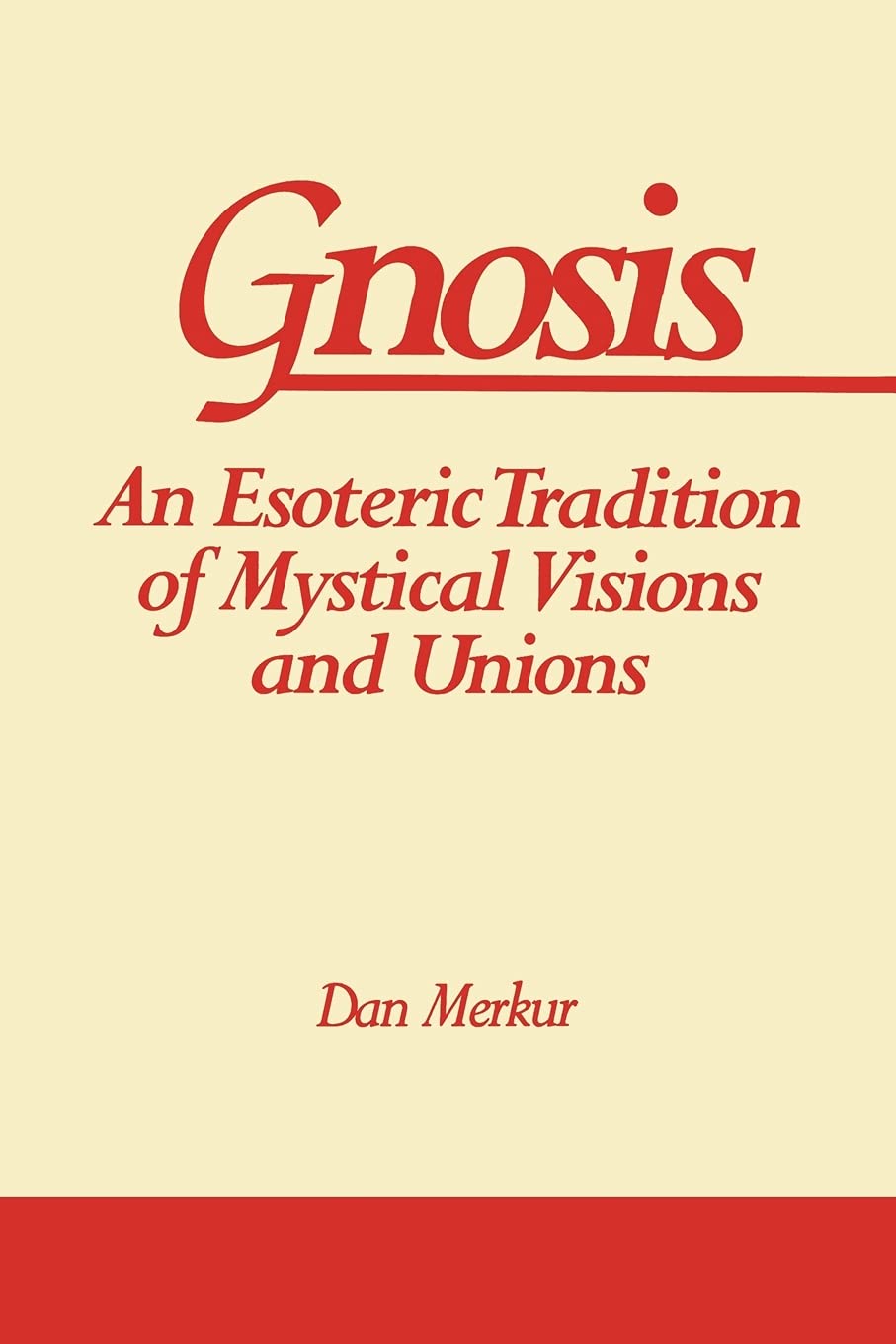Gnosis: An Esoteric Tradition of Mystical Visions and Unions (Suny Series in Western Esoteric Traditions),Used