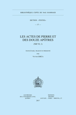 Les Actes de Pierre et des douze aptres (NH VI, 1) (Bibliotheque Copte de Nag Hammadi. Section 'Textes') (French Edition),Used