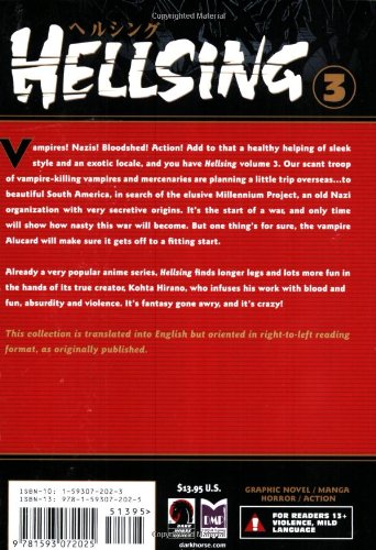 Hellsing, Vol. 3,Used