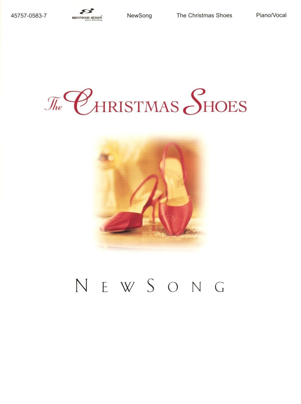 Newsong  The Christmas Shoes Piano, Vocal and Guitar Chords,Used