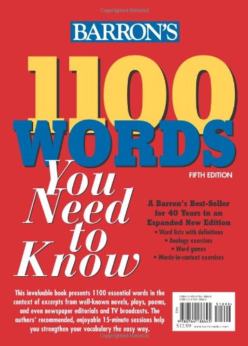 1100 Words You Need To Know,New
