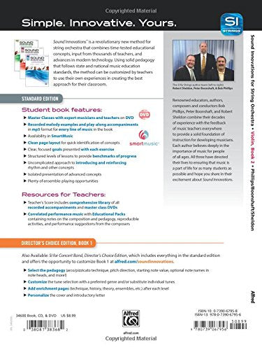 Sound Innovations For String Orchestra, Bk 2: A Revolutionary Method For Earlyintermediate Musicians (Violin), Book & Online Me,Used