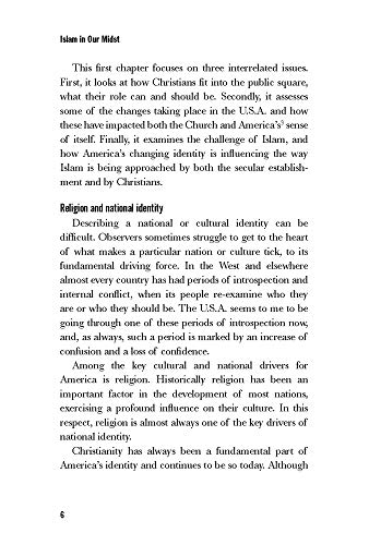 Islam in Our Midst: The Challenge to Our Christian Heritage,Used