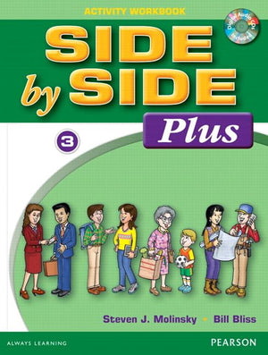 Side By Side Plus 3 Activity Workbook with CDs,Used