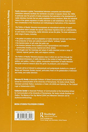 The Politics of Reality Television: Global Perspectives (Shaping Inquiry in Culture, Communication and Media Studies),Used