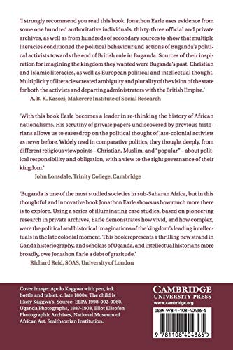 Colonial Buganda and the End of Empire (African Studies, Series Number 138),Used