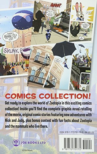 Disney Zootopia Graphic Novel - Engaging Storyline and Vibrant Artwork