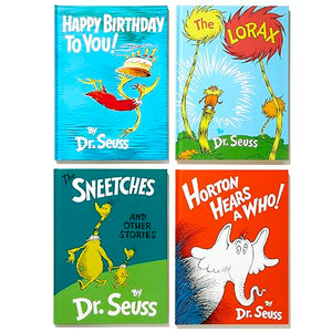 Dr. Seuss s Classic 4Book Boxed Set Collection: Happy Birthday to You!; Horton Hears a Who!; The Lorax; The Sneetches and Other