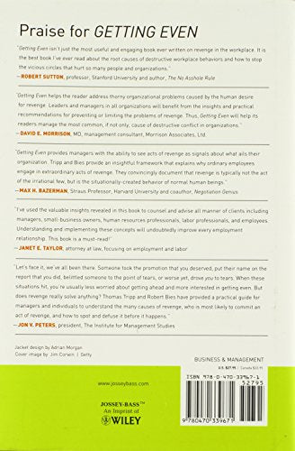 Getting Even: The Truth About Workplace Revenge and How to Stop It,Used