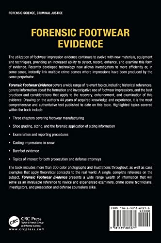 Forensic Footwear Evidence: Detection, Recovery and Examination, SECOND EDITION (Practical Aspects of Criminal and Forensic Inve,Used