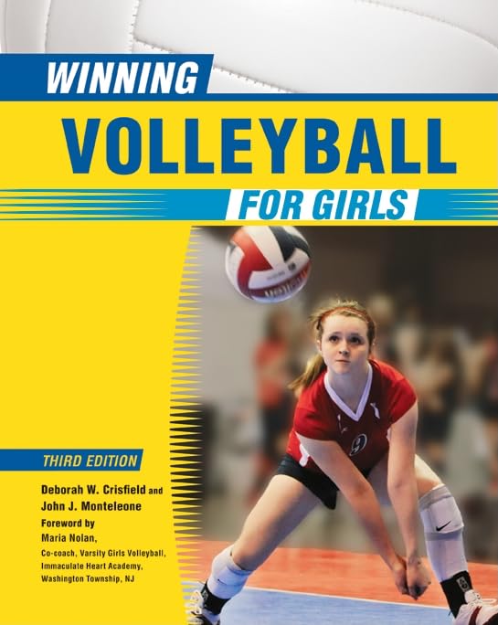 Winning Volleyball For Girls (Winning Sports For Girls (Paperback)),Used