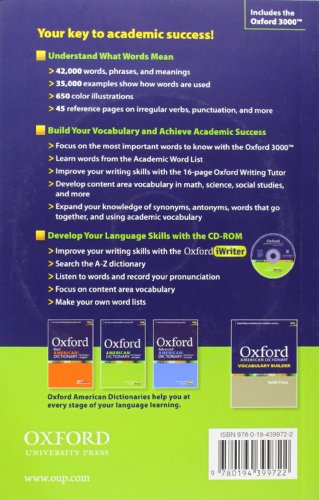 Oxford American Dictionary For Learners Of English,New