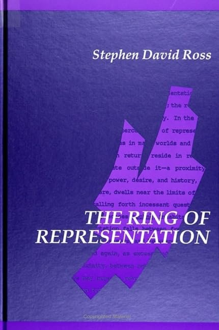 The Ring of Representation (Suny Contemporary Continental Philosophy),Used
