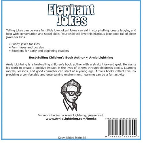 Elephant Jokes: Funny Elephant Jokes for Kids!,Used