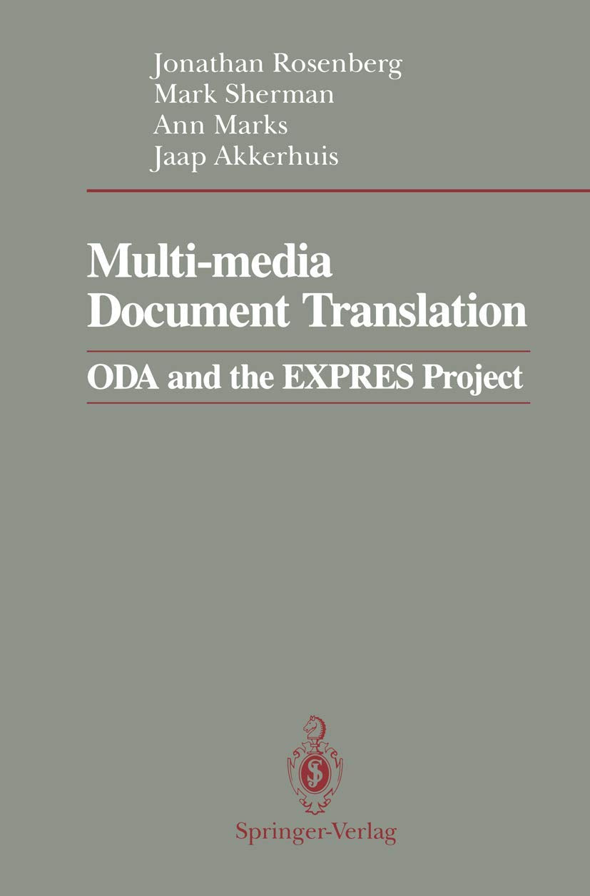 Multimedia Document Translation: ODA and the EXPRES Project,Used