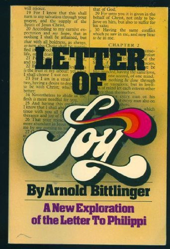 Letter of joy: An exploration of the letter Philippi,Used