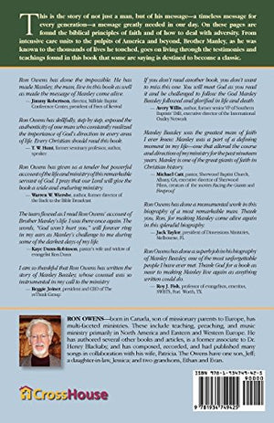 Manley Beasley: Man of Faith, Instrument of Revival,Used