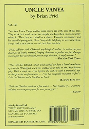 Uncle Vanya: A Version of the Play by Anton Chekhov (Acting Edition for Theater Productions),Used