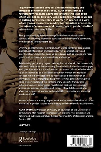 Women in Science: A Social and Cultural History,Used