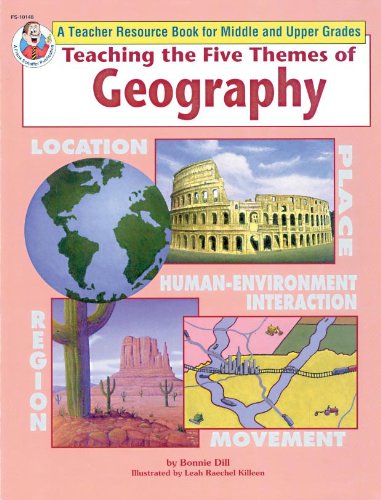 Teaching the Five Themes of Geography, Middle and Upper Grades,Used