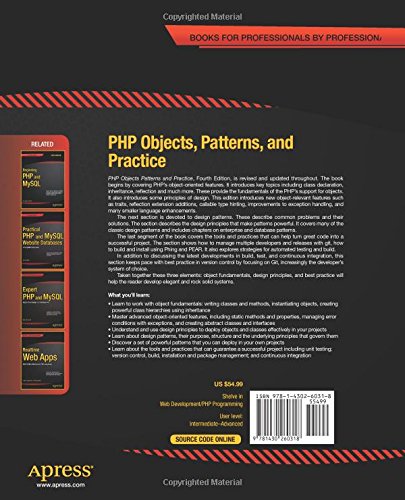 PHP Objects, Patterns, and Practice: Fourth Edition,Used