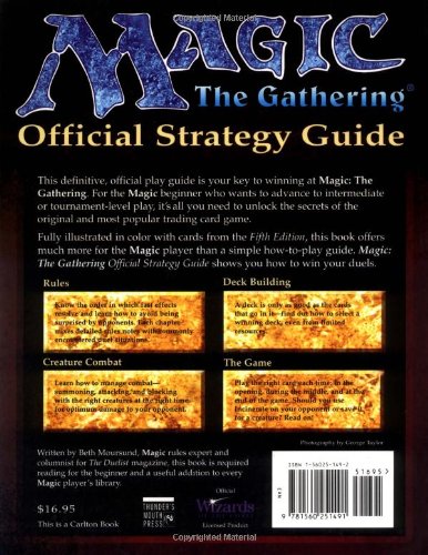 Magic: The Gathering  Official Strategy Guide: The ColorIllustrated Guide to Winning Play,Used