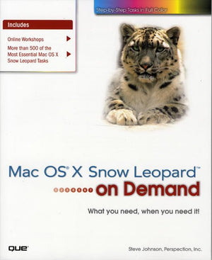 MAC OS X Snow Leopard On Demand,Used