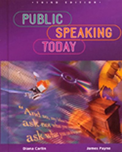 Public Speaking Today, Student Edition (NTC: SPEECH COMM MATTERS),New