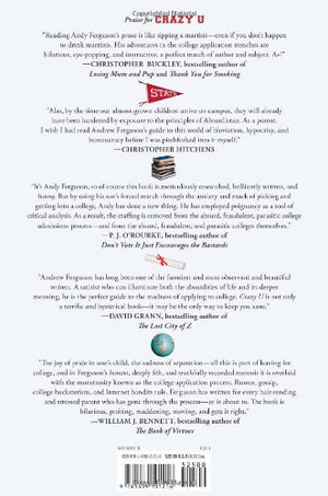 Crazy U: One Dad'S Crash Course In Getting His Kid Into College,Used