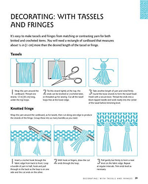 Knitting & Crochet: A Beginner's StepbyStep Guide to Methods and Techniques (Fox Chapel Publishing) 150 HowTo Illustrations, ,Used