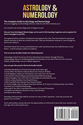 Astrology & Numerology: The Power Of Birthdays, Numbers, Stars & Their Secrets to Success, Wealth, Relationships, Fortune Tellin,Used