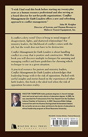 Conflict Management for Faith Leaders,Used
