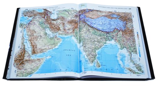 Atlas of the World: 15th Edition with free wall map,New
