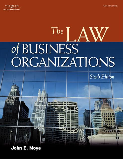 The Law of Business Organizations,Used