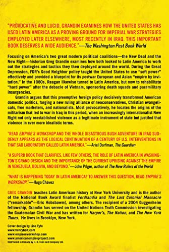 Empire's Workshop: Latin America, the United States, and the Rise of the New Imperialism (American Empire Project),Used