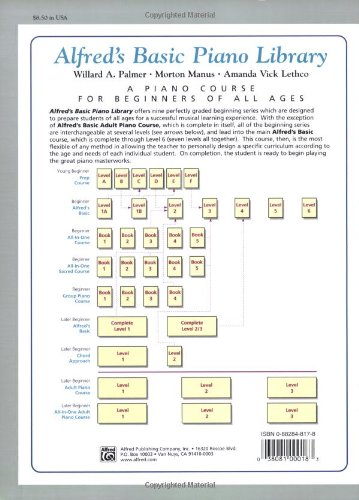 Piano Lesson Book: Complete Level 1, for the Later Beginner,New