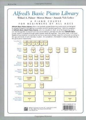 Piano Lesson Book: Complete Level 1, for the Later Beginner,Used