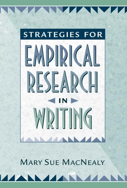 Strategies for Empirical Research in Writing,Used