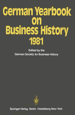 German Yearbook on Business History 1981,Used