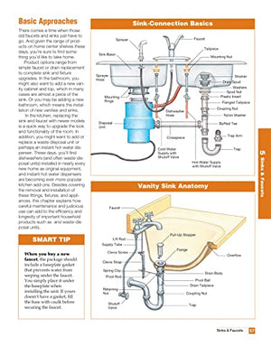 Smart Guide: Plumbing Step by Step, All New and Updated 2nd Edition (Creative Homeowner) How to Repair and Upgrade Faucets, Sink,Used