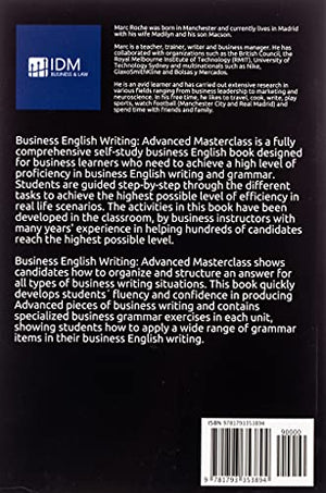 Business English Writing: Advanced Masterclass How To Communicate Effectively & Communicate With Confidence: How To Write Email