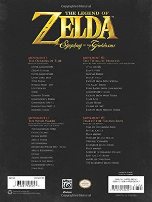 The Legend of Zelda Symphony of the Goddesses: Piano Solos,New