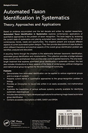 Automated Taxon Identification in Systematics: Theory, Approaches and Applications (Systematics Association Special Volume),Used