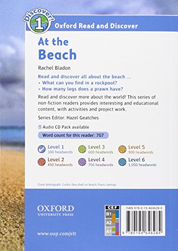 At the Beach (Oxford Read and Discover: Discover! 1),Used