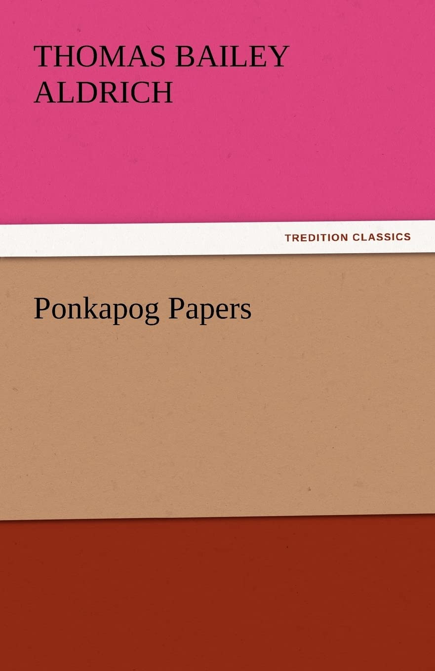 Ponkapog Papers,Used