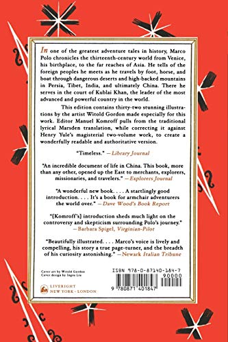 The Travels Of Marco Polo,New