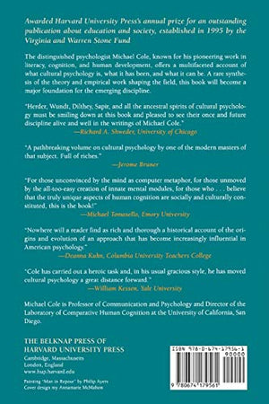 Cultural Psychology: A Once and Future Discipline,Used