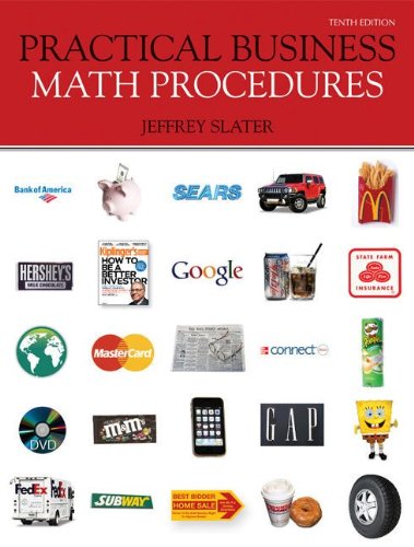 Looseleaf Practical Business Math Procedures,Used