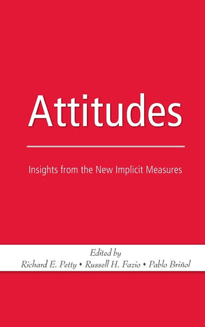 Attitudes: Insights From The New Implicit Measures,Used