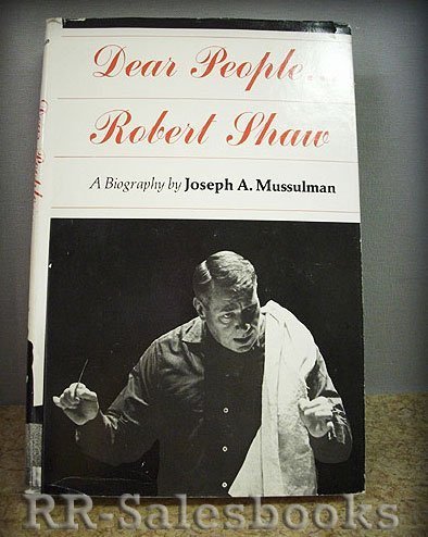 Dear People ... Robert Shaw,Used